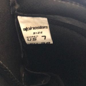 Women’s Alpinestar boots
